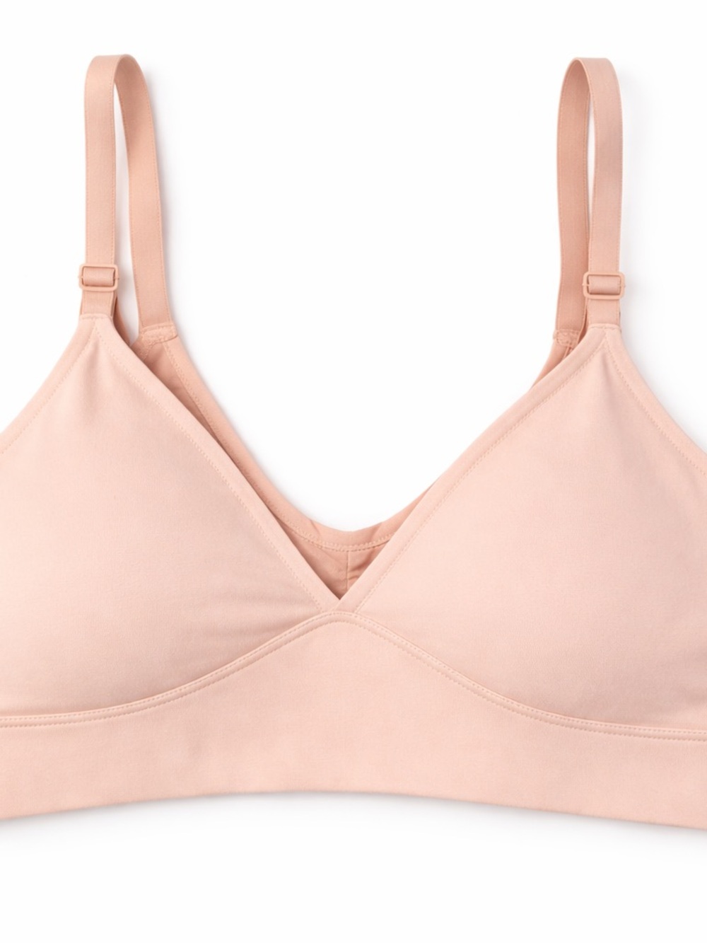 Harper Wilde - Large Bliss Triangle Bralette in Rose (Blush Pink)